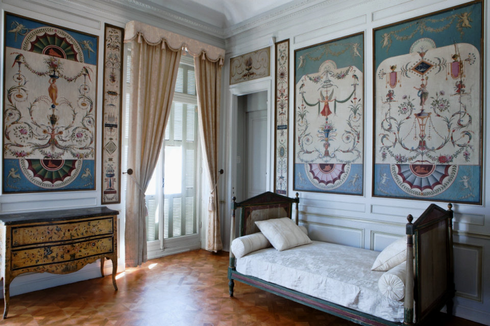 Chambres à l’étage supérieur, Villa Ephrussi de Rothschild