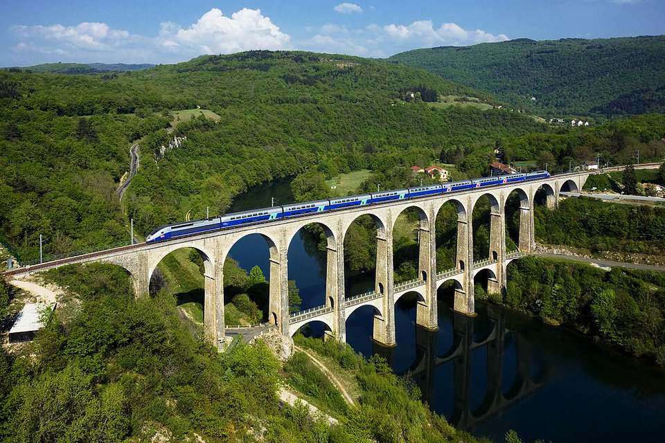 Bahnreiseführer in Frankreich