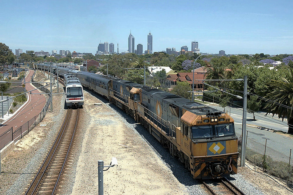オーストラリアの鉄道旅行