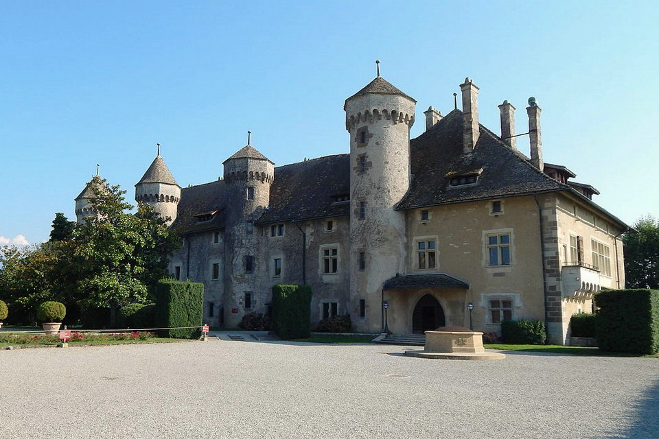 Castello di Ripaille, Thonon-les-Bains, Auvergne-Rhône-Alpes, in Francia