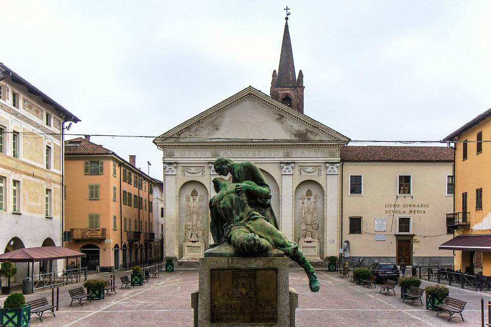 Carmagnole, ville métropolitaine de Turin, Piémont, Italie