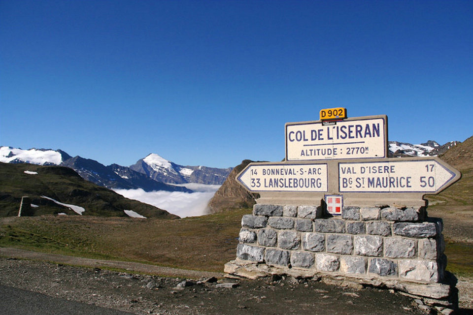La Ruta de Grandes Alpes, Frontera Franco-Italiana