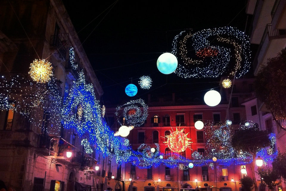Künstlerlichtfestival, Turin, Italien