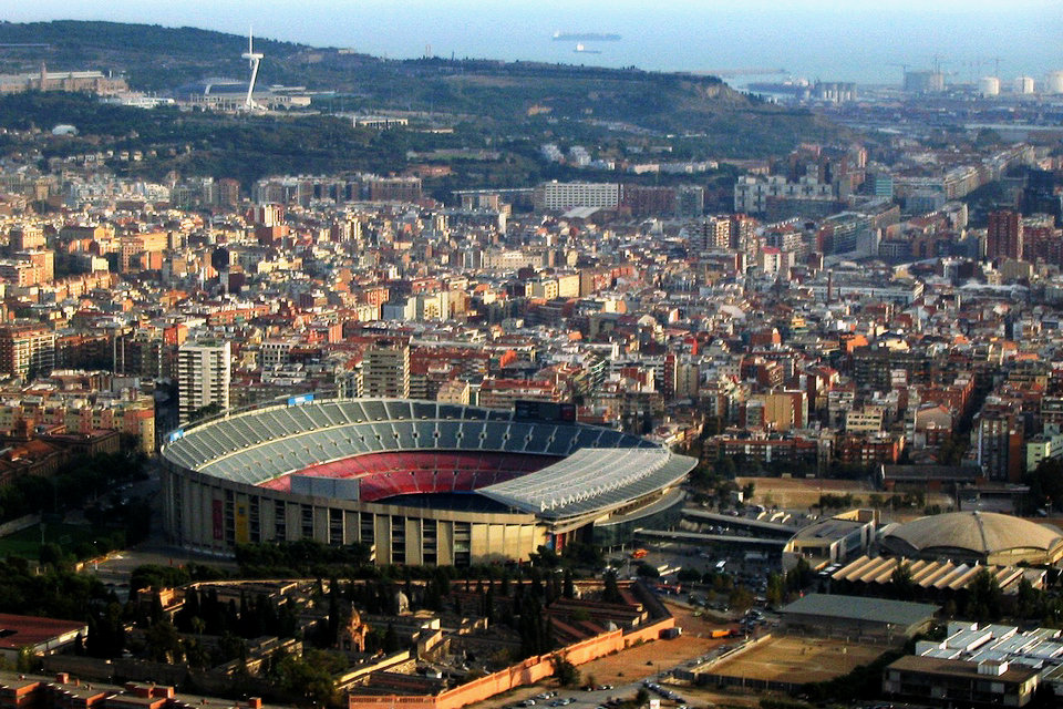 Stadio Camp Nou, Barcellona, ​​Spagna