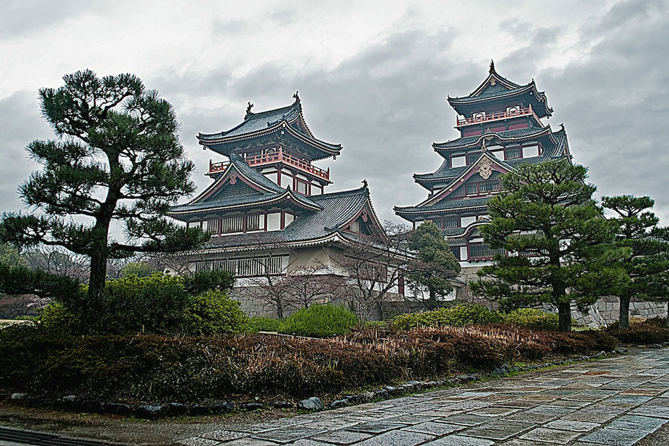Área de Fushimi, ruta turística de Kioto, Japón