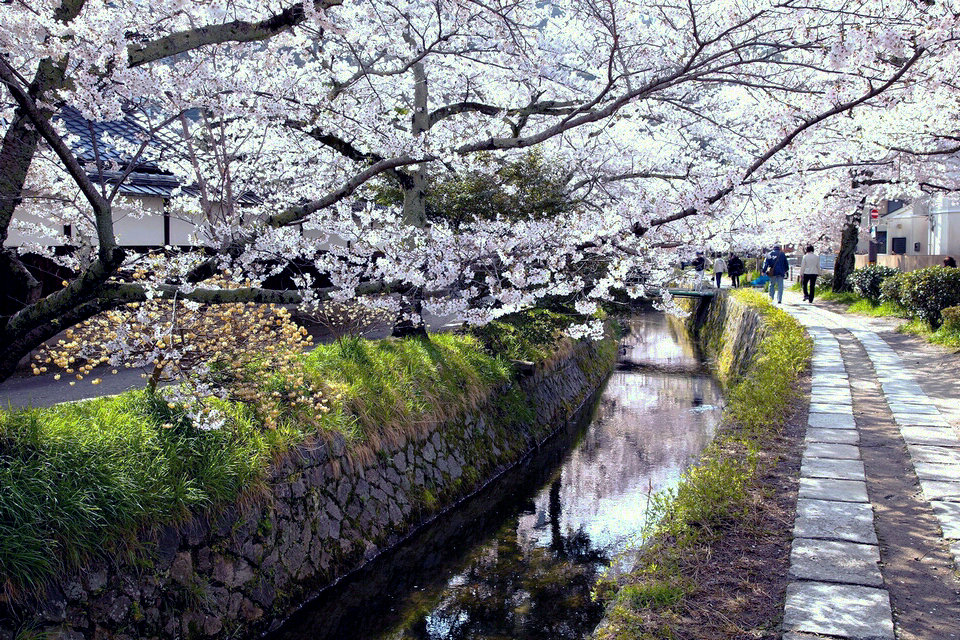 दर्शन रोड और ओकाजाकी क्षेत्र, क्योटो साइट पर्यटन मार्ग, जापान
