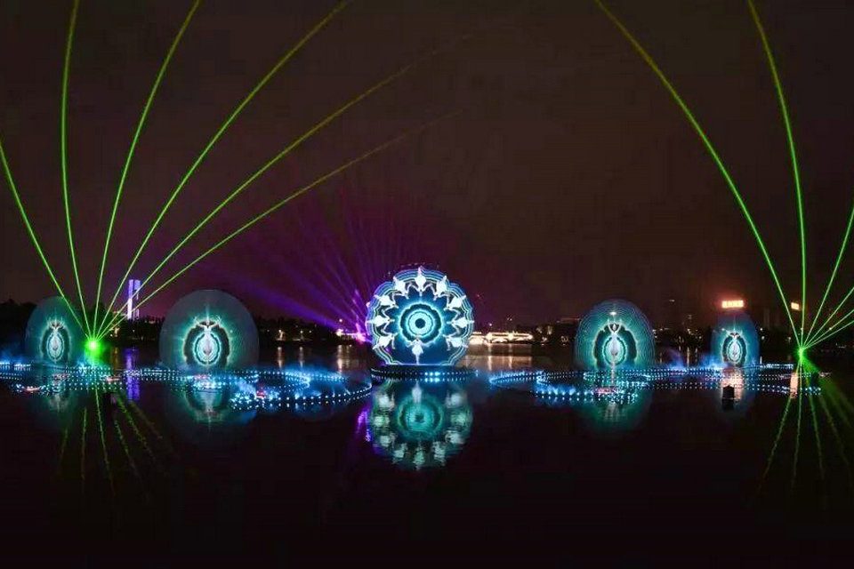 Feria Internacional de Iluminación de China Guzhen 2017, Zhongshan, China