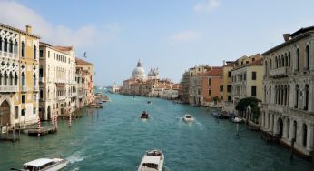 Guia de viagem do itinerário do Grande Canal de Veneza, Itália