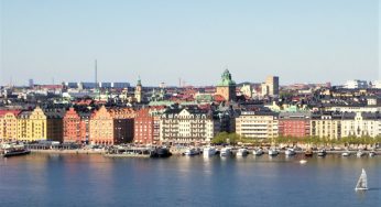 Área do distrito de Kungsholmen, Estocolmo, Suécia