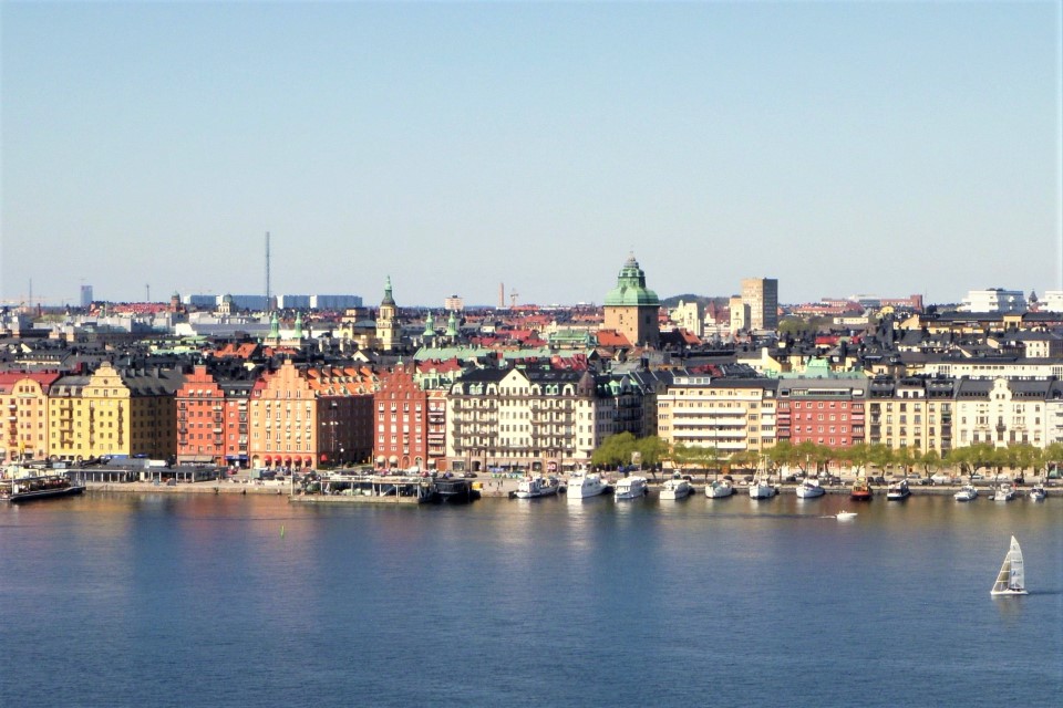 Zona del distretto di Kungsholmen, Stoccolma, Svezia