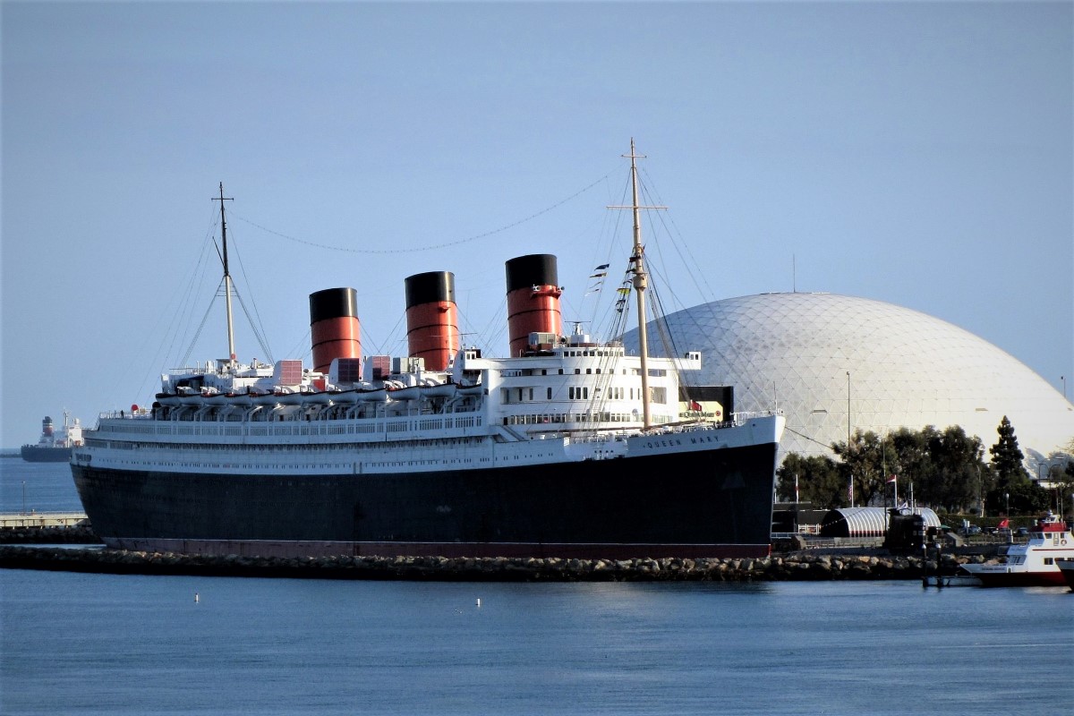 Tour della regina Mary RMS, Los Angeles, Stati Uniti