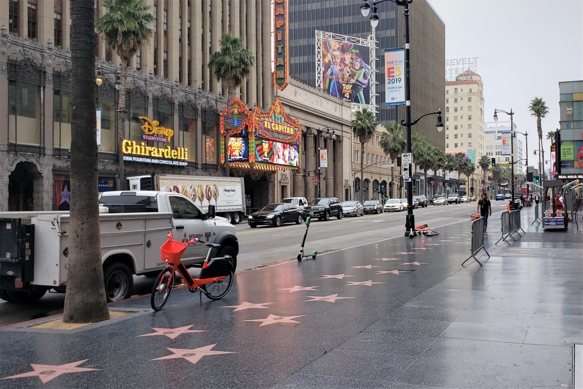 Guide Tour of Hollywood Walk of Fame, Los Angeles, California, United States