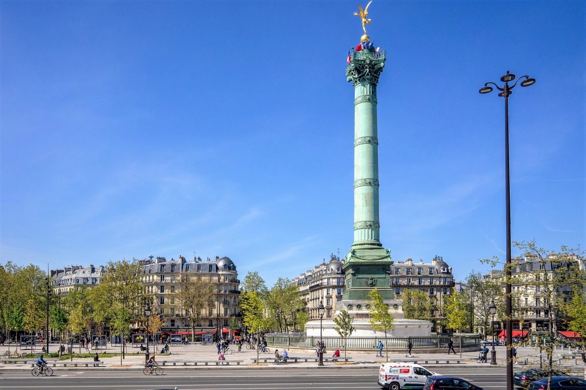 Tour guiado por la zona de la Bastilla, París, Francia
