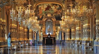 ガルニエ宮殿舞台裏のプライベートツアー、パリ、フランス