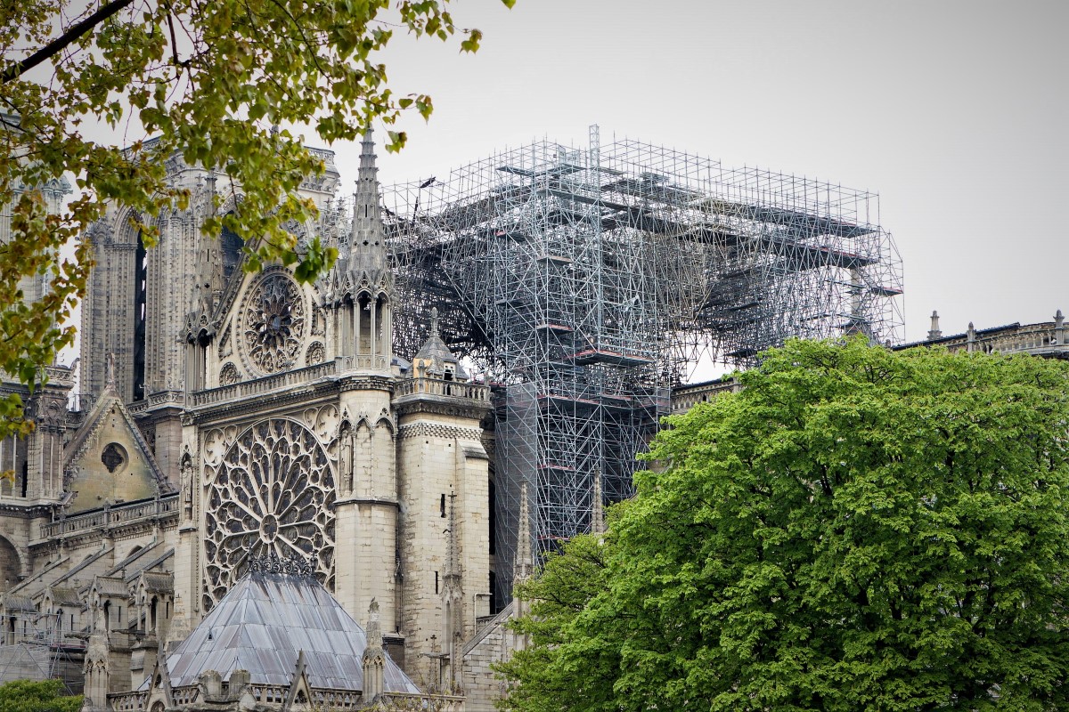 巴黎圣母院 2019-2022 年重建进程