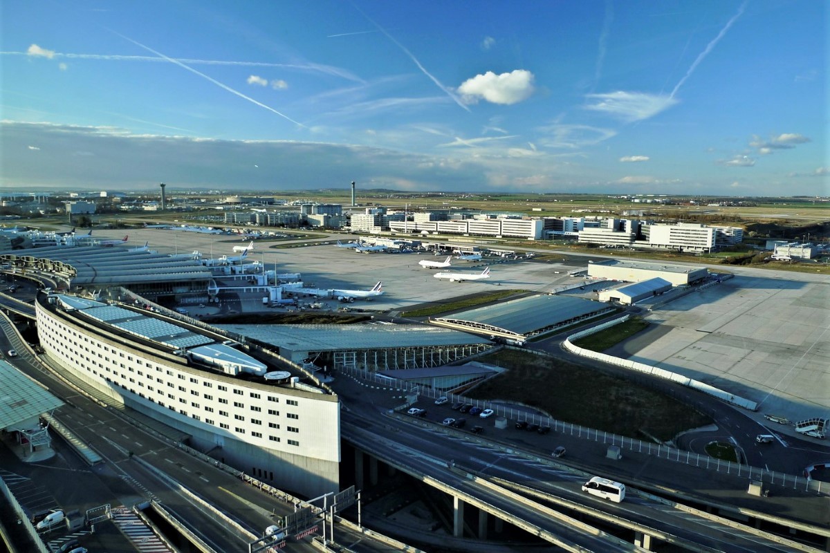 Führung durch den Flughafen Charles de Gaulle, Paris, Frankreich