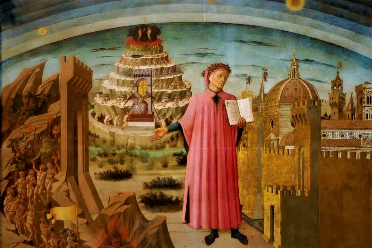 Dante Tourismusführer, Orte in Italien, die die Göttliche Komödie inspiriert haben