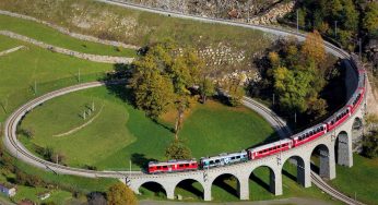 बर्निना एक्सप्रेस की पूर्ण यात्रा गाइड, स्विट्जरलैंड में रेलवे पर्यटन