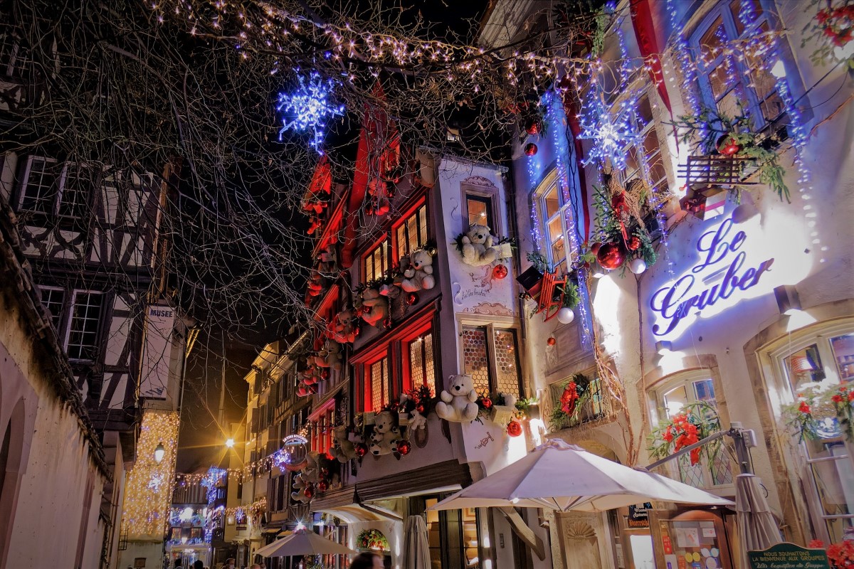 Winter Tourism of Strasbourg, the Capital of Christmas