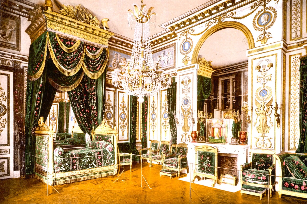 Апартаменты императора, дворец Фонтенбло, Сена и Марна, Франция